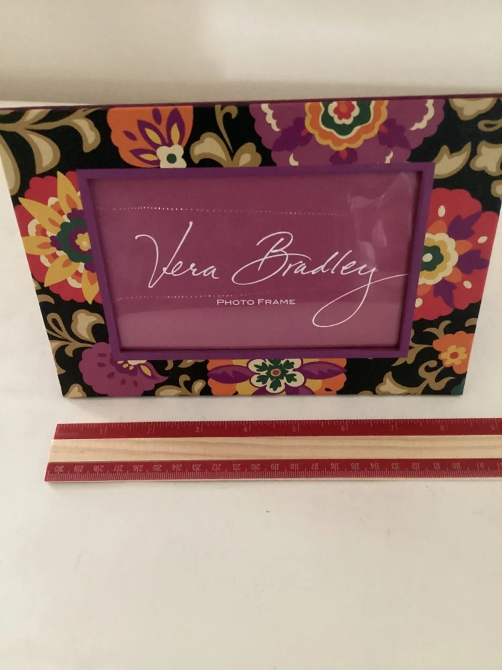 Vera Bradley Photo Frame  fits 4x6 photo